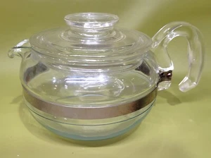 Cafetera vintage años 60 Pyrex 8446-B flameware - 6 tazas - Imagen 1 de 8