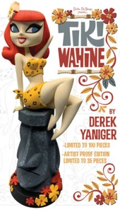 Electric Tiki-Derek Yaniger's Tiki Wahine statue- Original-Un-numbered-LAST ONE! - Picture 1 of 11