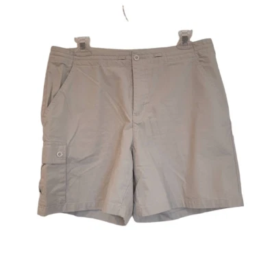 Pantalones cortos de algodón tostado resistentes a la intemperie para mujer Foto 1 de 4