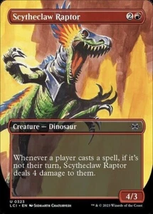 MTG - Scytheclaw Raptor - Foil - Borderless | Lost Caverns of Ixalan Variants - Imagen 1 de 1