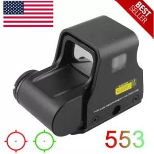 553 Series Red Green Dot Reflex Sight Scope Holographic Optic 20mm Rail US!! - Picture 1 of 14