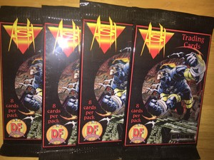 Dynamic Forces ASH 5 Sealed Comic Trading Card (4) Pk Lot New 1997 Quesada Event
