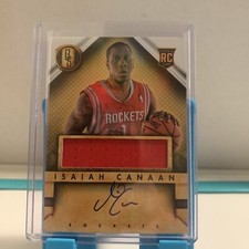 2013-14 Gold Standard Isaiah Canaan JERSEY RELIC AUTO AUTOGRAPH RC #230 ROCKETS