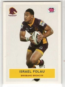 π₯ 2009 SELECT SCANLENS ISRAEL FOLAU BRISBANE BRONCOS 2 of 33 π₯ - Picture 1 of 1