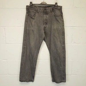 Pantalones de mezclilla para hombre Levi's 501 XX W34 L30 gris regular recto - Imagen 1 de 11