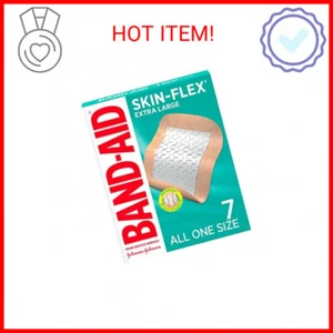 Band-Aid Brand Skin-Flex Adhesive Bandages for First Aid and Wound Care of Minor - Picture 1 of 2