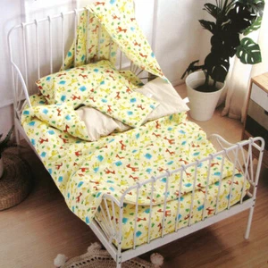 United Animal Kingdom Baby 100% Cotton Printed Sheet Set Cot Size - Picture 1 of 3