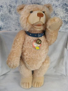 Steiff Teddy Baby 75 Replica '49 Huge 31" White Mohair Bear LE NEW MIB all tags - Picture 1 of 8
