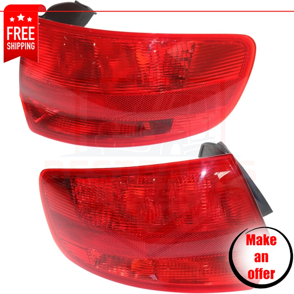 New Tail Lights Set of 2 pieces halogen for 2006-2007 Audi A3 & A3 Quattro - Image 1 of 4