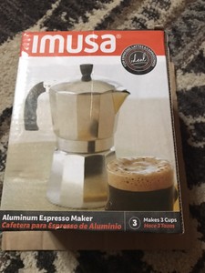 Las mejores ofertas en Cafeteras de aluminio Imusa y Moka ollas y ollas de  Café turco | eBay