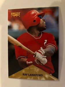 1996 Pinnacle #57 Cardinals Ray Lankford Baseball Card  - Picture 1 of 2