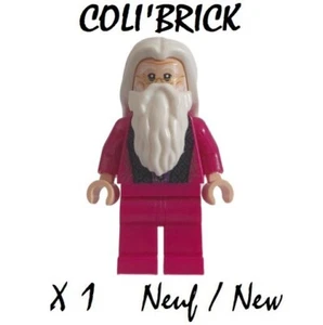 Lego Harry Potter Minifig - Albus Dumbledore avec baguette / Wand - hp350 NEW - Imagen 1 de 1