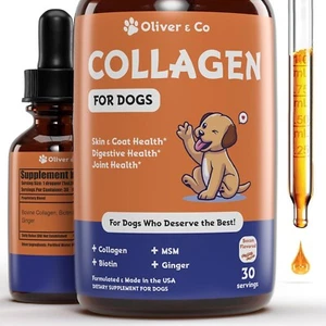 Collagen for Dogs - Dog Collagen - Liquid Collagen for Dogs - Itch Relief 02/27 - Picture 1 of 8