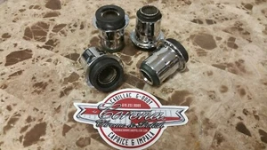 CHROME Lower Control Arm Bushings - 58-64 Impala - Picture 1 of 2