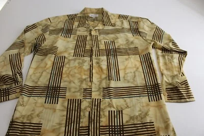 Smash WLD Artwork Stripe Cloud LONG SLEEVE SHIRT Medium M 16 x 35.36  - Image 1 of 4