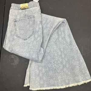 NWT Rock & Roll Denim Bargain Button Bell Flare Jeans Size 30x34 - Picture 1 of 7