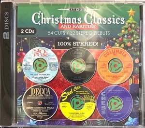 CHRISTMAS CLASSICS & RARITIES - (Factory Sealed 2-CD Set ) 54 Tracks 100% Stereo - Picture 1 of 4