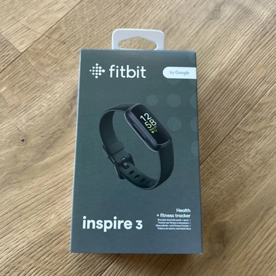 Fitbit Inspire 3 Aktivitäts-Tracker - Midnight Zen/Black  Neu und OVP - Bild 1 von 4