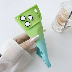 For iPhone 17 16 Pro Max 15 14 13 12 ShockProof Gradient Magnetic TPU Case Cover - Picture 1 of 19