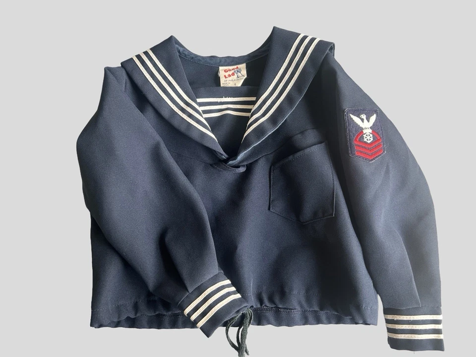 Disfraz de marinero Good Lad 4T de colección azul marino hecho en EE. UU. náutico Foto 1 de 4