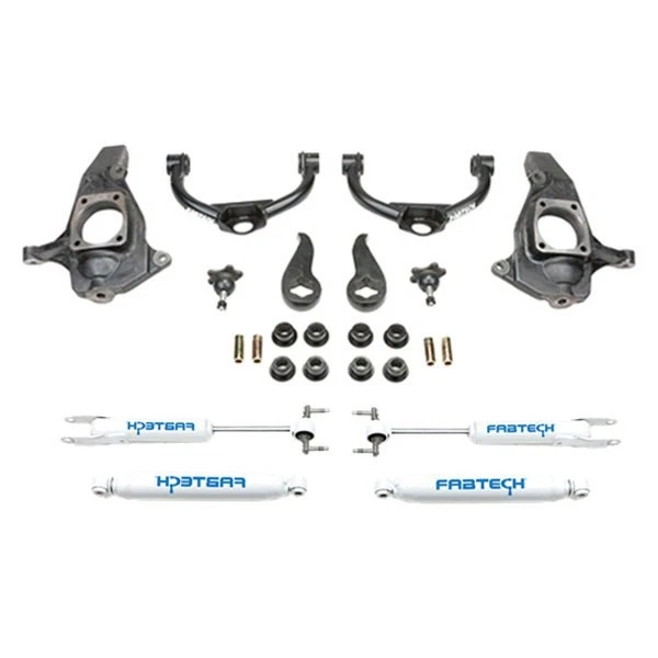 For Chevy Silverado 3500 HD 11-18 Suspension Lift Kit 4" x 0" Budget Front & Foto 1 de 1