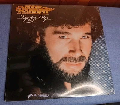 EDDIE RABBIT - STEP BY STEP SEALED NEW  12" VINYL LP 1988  - Image 1 of 4