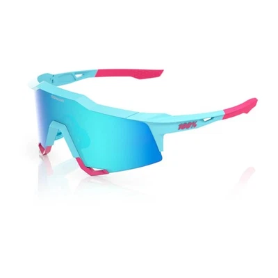 Lente espejo 100 % Speedcraft LE Tatis 4 Soft Tact azul - topacio azul Foto 1 de 4