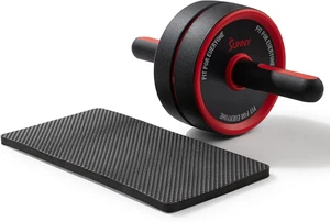 Waist Trainer Ab Roller with Elbow Support, Training Wheels, Foldable for Home G - Picture 1 of 12