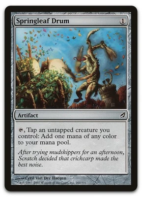 Springleaf Drum #261 (NM) Lorwyn LRW Magic MTG - Image 1 of 2