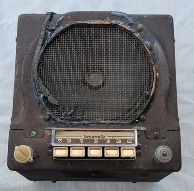 原始设备制造商 1940 - 1941 年别克 Sonomatic 按钮调幅收音机带旋钮  — 第 1/4 张图片