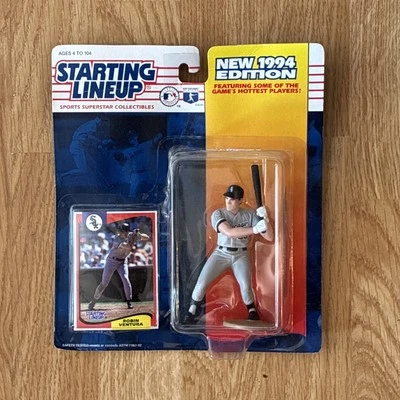 1994 Kenner Starting Lineup ROBIN VENTURA Chicago White Sox MLB Figure / Card - Image 1 of 2