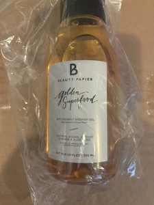Beauty Papier Golden Superfood Anti-Oxidant Shower Gel 10.1oz | New No Box - Picture 1 of 1