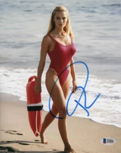 PAMELA ANDERSON SIGNED AUTOGRAPH 8X10 PHOTO - BAYWATCH BABE HOME IMPROVEMENT BAS - Picture 1 of 1