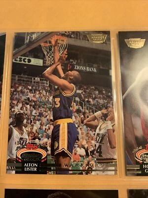 #137 Alton Lister Karl Jeff Malone￼￼￼ ￼￼ 1992 93 Stadium club members only - Image 1 of 2