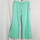 Lagaci Turquoise Aqua Draw String Pants Size XL Style R5155 -New With Tags