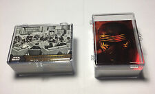 2015 AND 2016 TOPPS STAR WARS THE FORCE AWAKENS SERIES 1 AND 2 INSERT SETS (164)