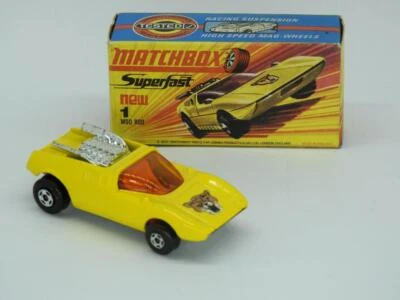 MATCHBOX SUPERFAST No.1 MOD ROD VNM IN VNM H BOX 1971-75 WILD CAT - Image 1 of 4