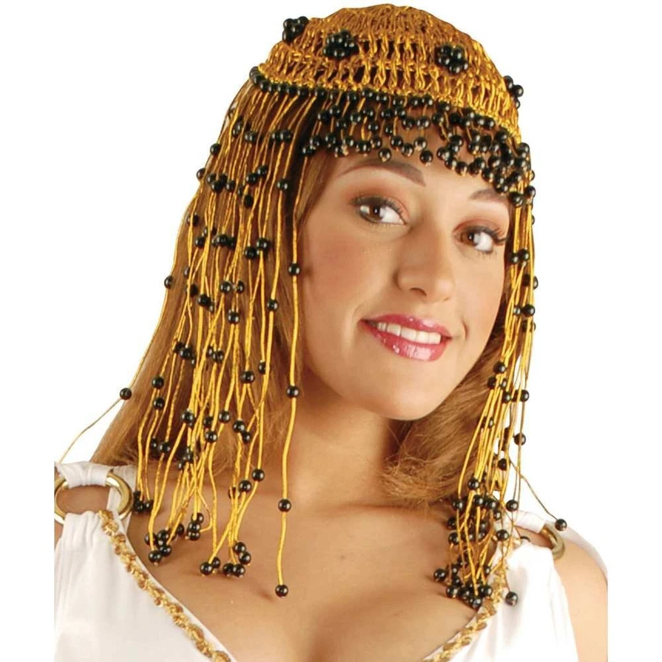 Cleopatra Headpiece Deluxe Fancy Dress Up Halloween Adult Costume Accessory - Image 1 of 1