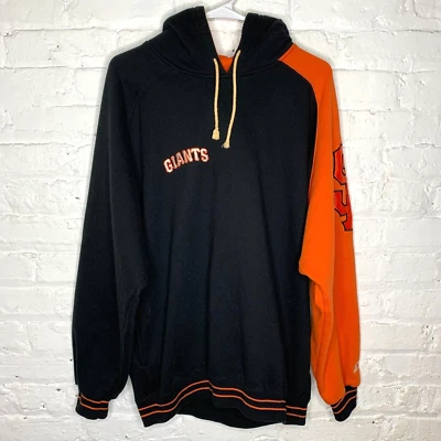 Vintage San Francisco Giants Starter Diamond Collection Hoodie Sweatshirt Sz L - Image 1 of 4