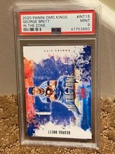 2020 Panini Diamond Kings George Brett PSA 9 In the Zone Royals INT15 HOF