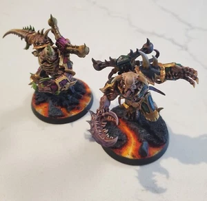 Warhammer 40k - Chaos Space Marines Greater Possessed Pro Painted x2 - Picture 1 of 7