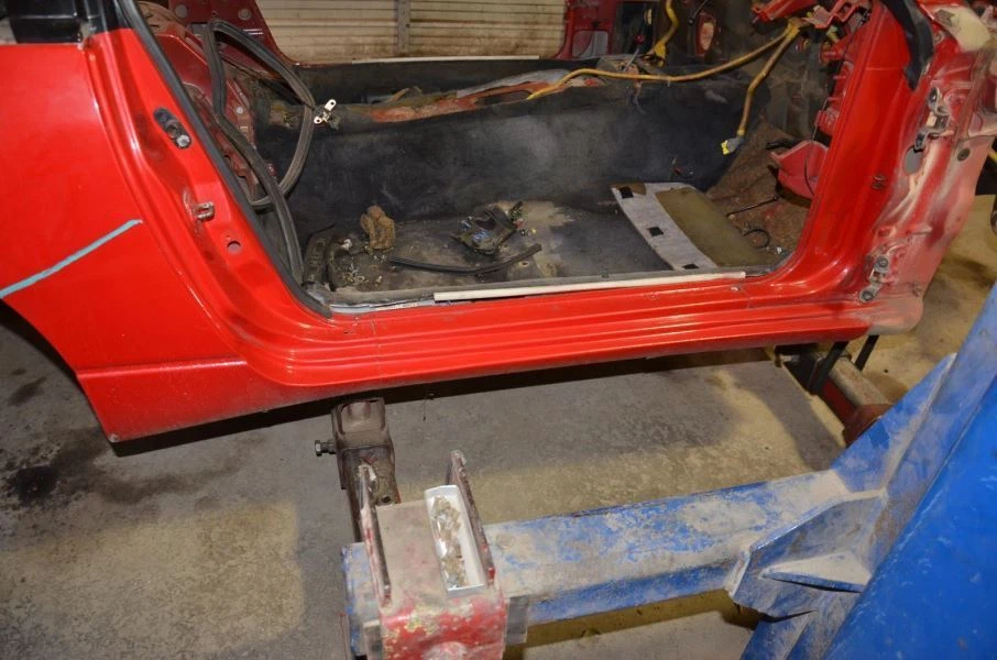 Nissan 300ZX Z32 1993-1996 pasajero vertical lado derecho panel basculante corte Foto 1 de 4