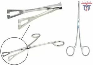 Piercing corporal MINI ranurado 6" abrazadera Pennington fórceps lengua nariz vientre - Imagen 1 de 3