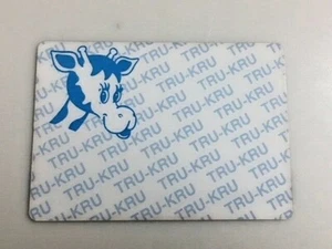 Toys R Us Kids R Us Vintage Employee Time Card From Early 1990's Geoffrey TRU - Picture 1 of 4