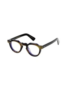 occhiali da vista brand LESCA LUNETIER model CROWN colore HAVANA e VIOLA col 50 - Bild 1 von 1