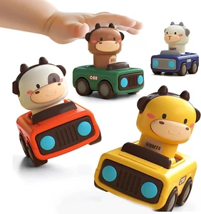 Press & Go Car for Toddlers 1-3, Baby Animal Racing Cars, Infant Play Vehicle... - Picture 1 of 7