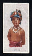 BORNEO 1924 CANADA IMPERIAL TOBACCO CHILDREN OF ALL NATIONS #7 VERY GOOD