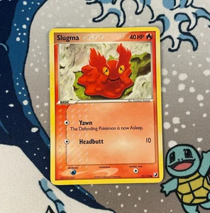 Slugma 73/115 EX Unseen Forces Pokemon Card 2005 LP - Picture 1 of 3