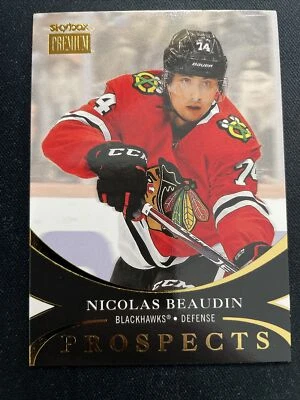 20-21 UD NHL Metal Universe Rookie Sky Box Prospects PP-16 Nicolas Beaudin - Image 1 of 2