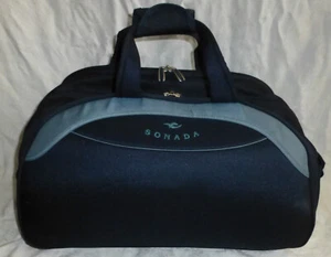 VTG Sonada Luggage Rolling Duffel Carry-On Pilot Bag Semi Hard 2 Compartment - Picture 1 of 20